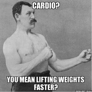 cardio med vægte