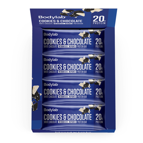 Bodylab Protein Bar (12 x 65 g) - Cookies & White Chocolate