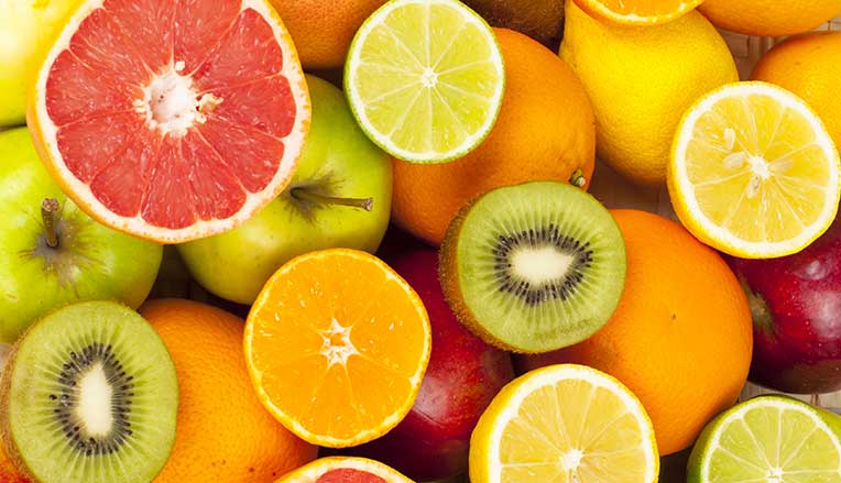 Frugt er fyldt med vitaminer og mineraler
