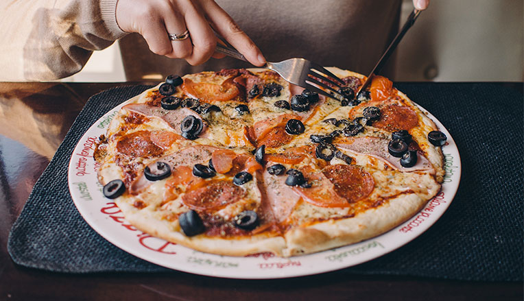 Hvad sker der, hvis du spiser en pizza om dagen?