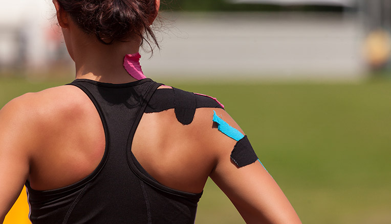 Kinesiotape shoulder