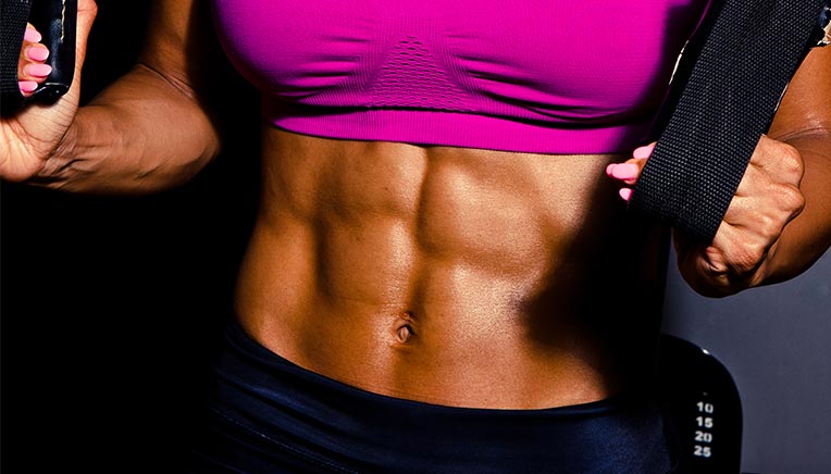 Sixpack kvinde