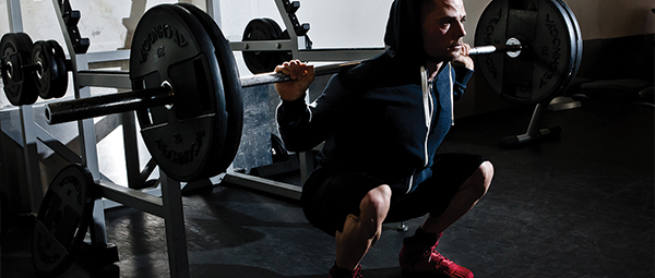 Ondt midt på ryggen efter squat