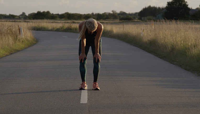 Woman running