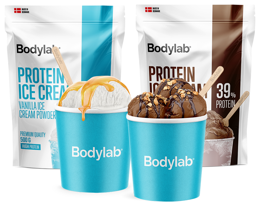 Protein Is Køl lige lidt ned Protein Ice Cream Mix.