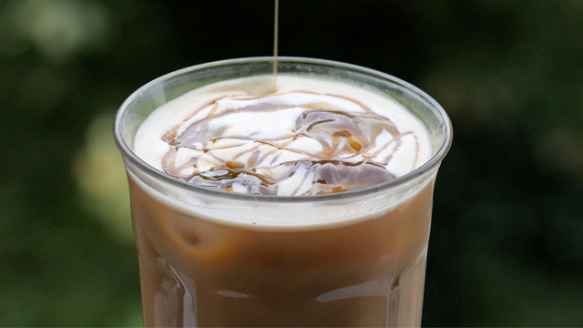 Iced Salty Caramel Protein Latte