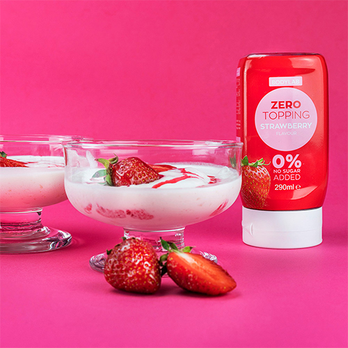 Protein Strawberry Softice