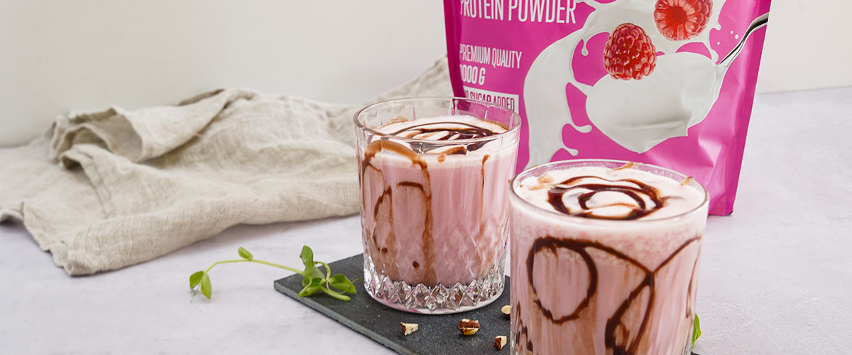 Raspberry Protein Shake