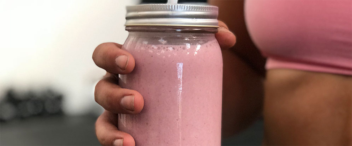 Strawberry Vanilla Protein Shake