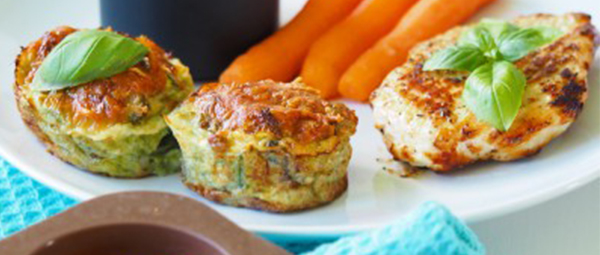 Proteinrige Æggemuffins