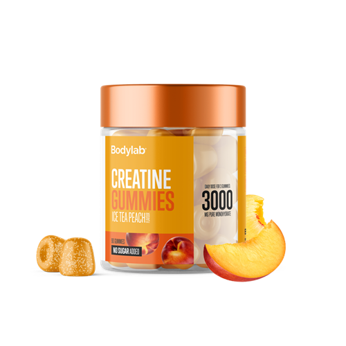 Bodylab Creatine Gummies (90 stk) - Ice Tea Peach