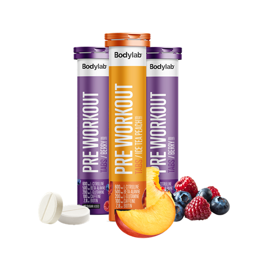 Bodylab Pre Workout Tabs (20 stk)