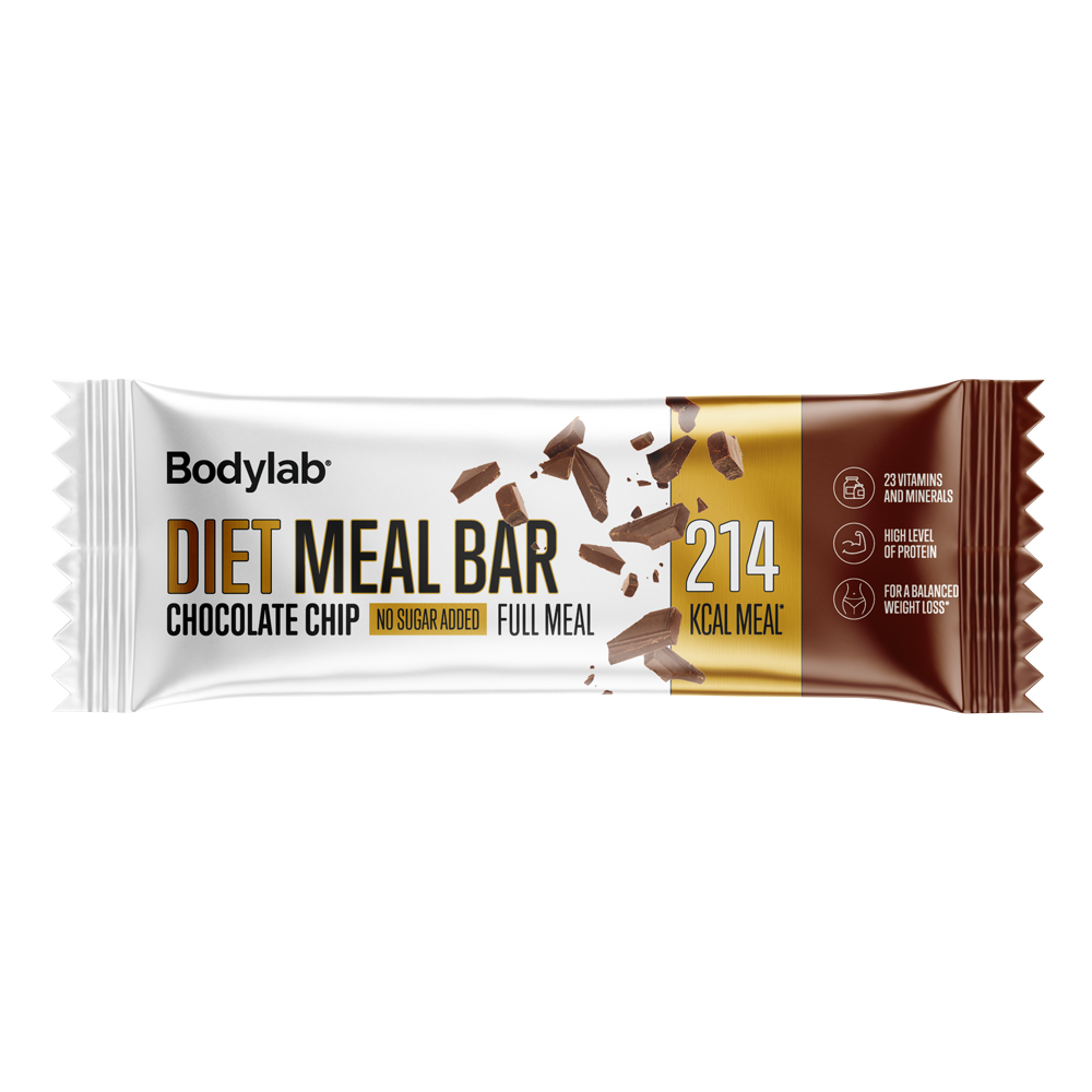 Brug Diet Meal Bar (55 g) - Chocolate Chip til en forbedret oplevelse