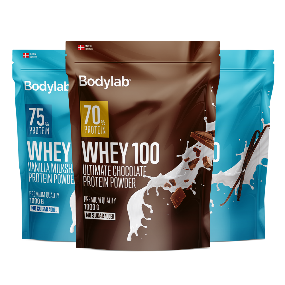 Køb Bodylab Whey 100 (1 kg) - Pris 189.00 kr.