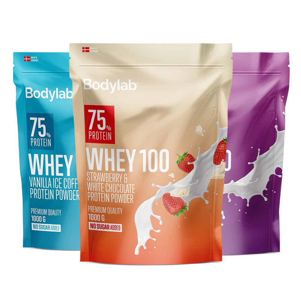 Køb Bodylab Whey 100 (1 kg) - Pris 165.00 kr.