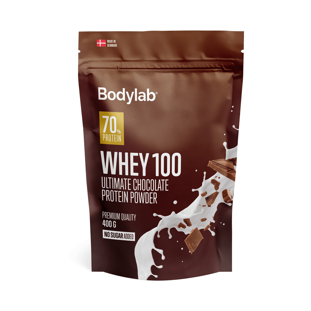 Brug Whey 100 (400 g) - Ultimate Chocolate til en forbedret oplevelse