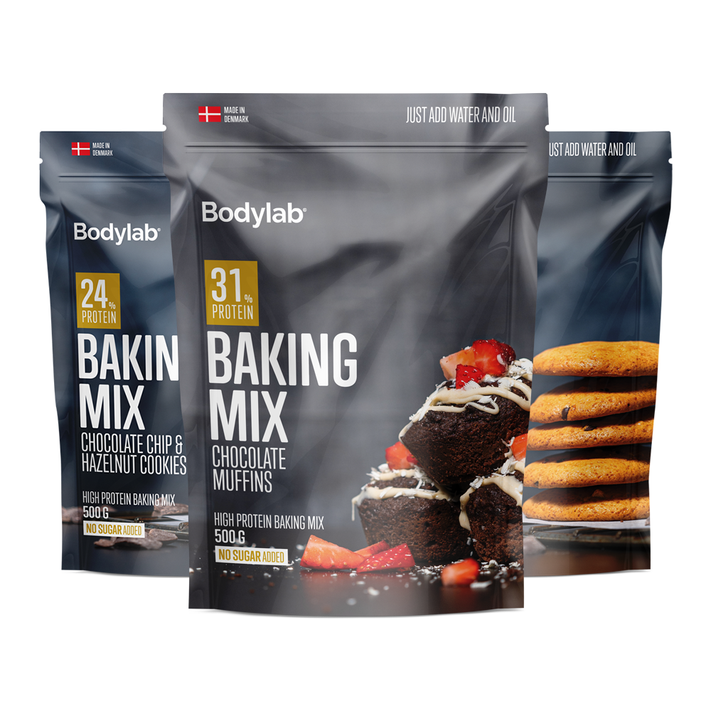 Brug Protein Baking Mix (500 g) til en forbedret oplevelse