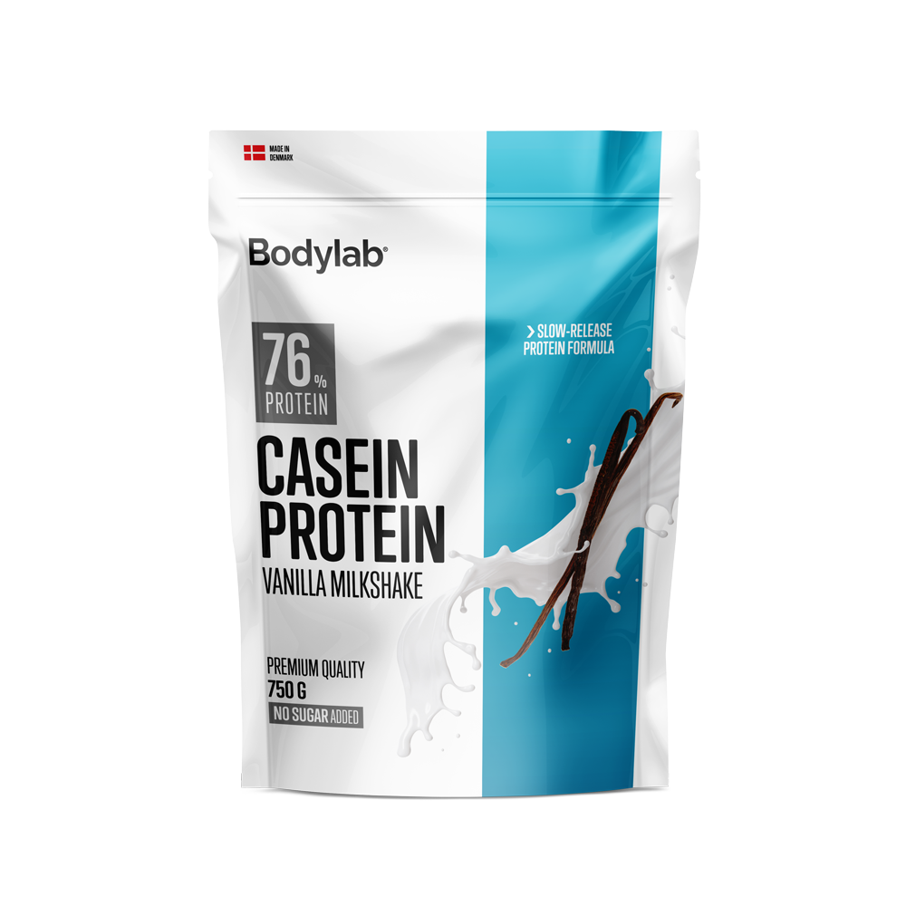 Køb Casein Protein (750 g) - Vanilla Milkshake - Pris 149.00 kr.