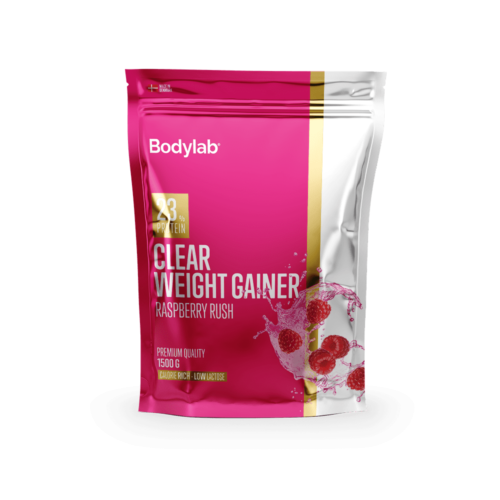 Køb Bodylab Clear Weight Gainer (1,5 kg) – Raspberry Rush