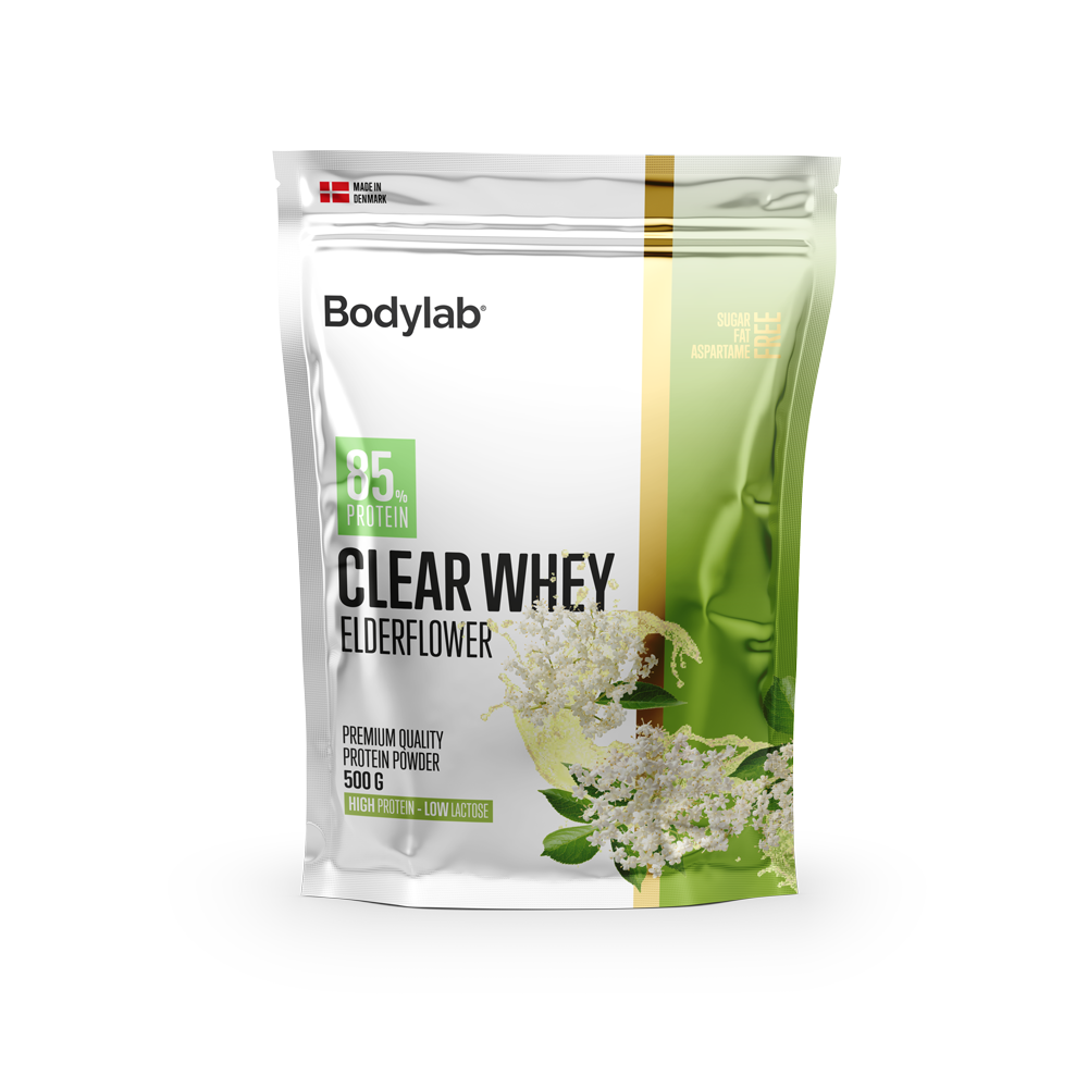 Brug Clear Whey (500 g) - Elderflower til en forbedret oplevelse