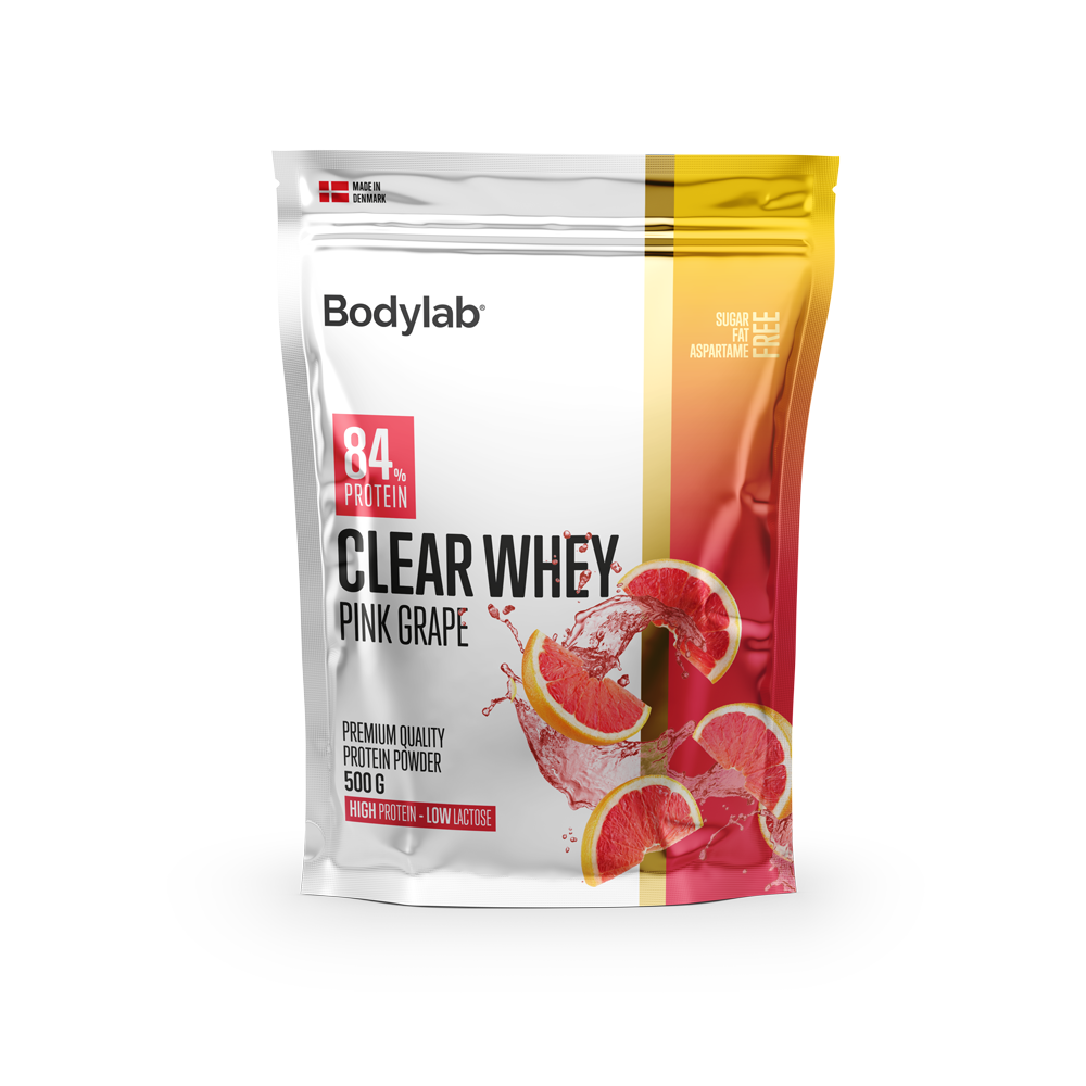 Brug Clear Whey (500 g) - Pink Grape til en forbedret oplevelse