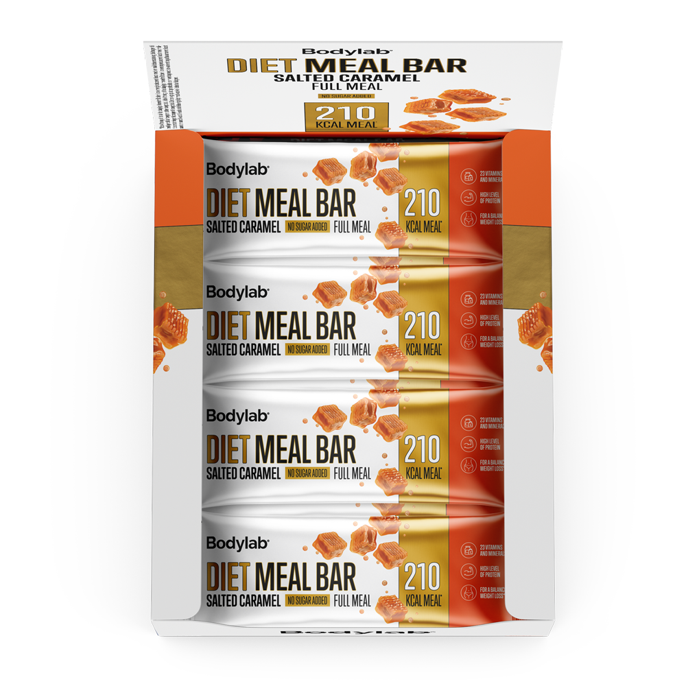 Brug Diet Meal Bar (12 x 55 g) - Salted Caramel til en forbedret oplevelse
