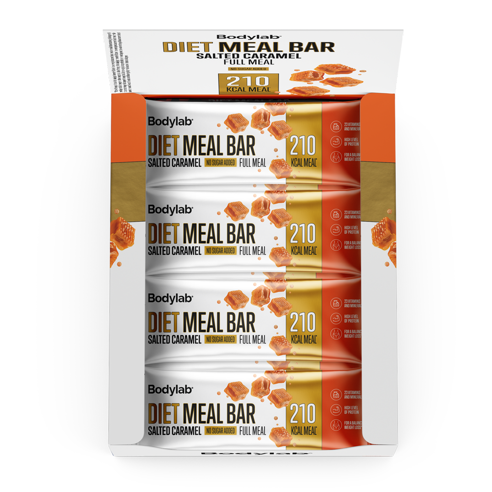 Bodylab Diet Meal Bar (12 x 55 g) - Salted Caramel