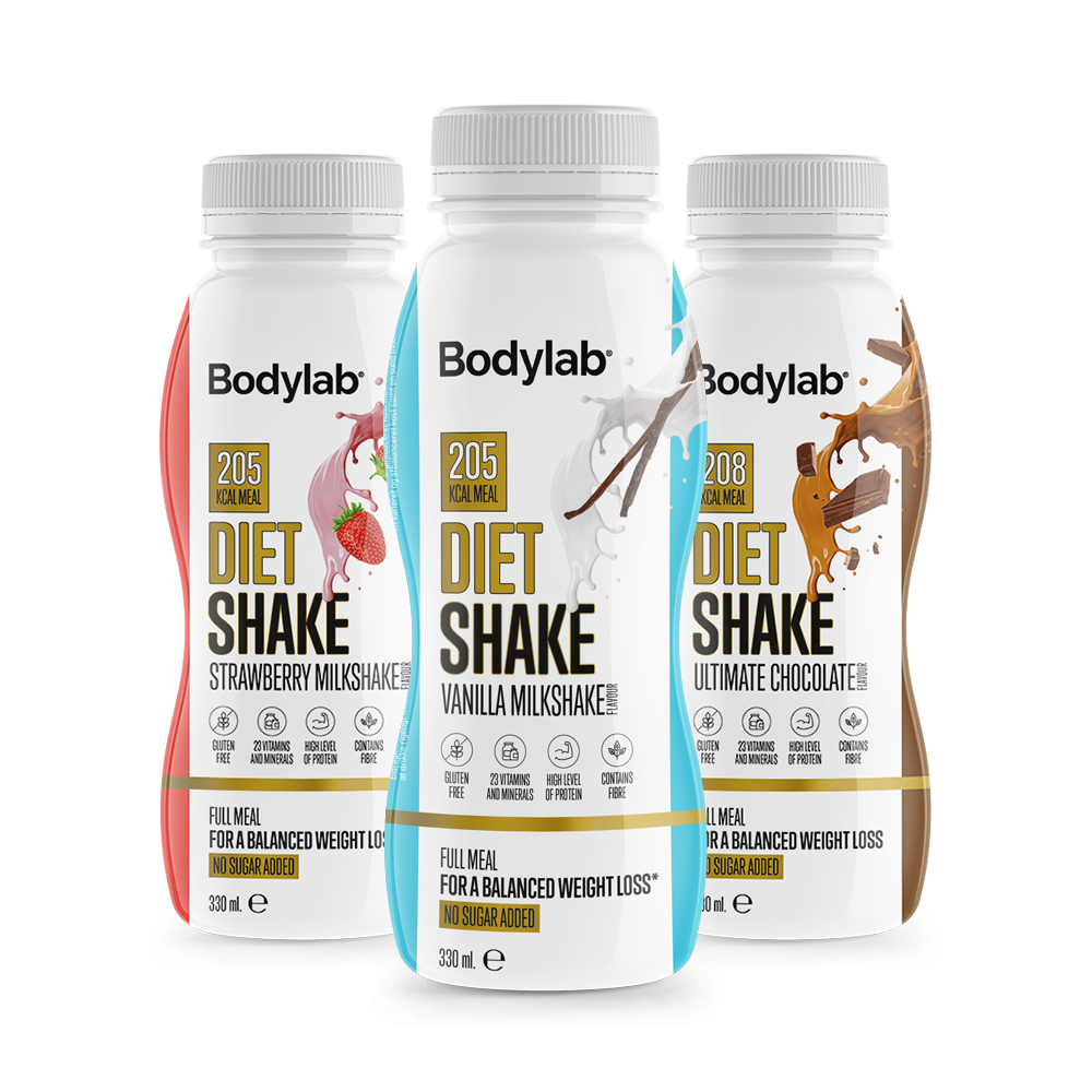Køb Bodylab Diet Shake Ready To Drink (12 x 330 ml)