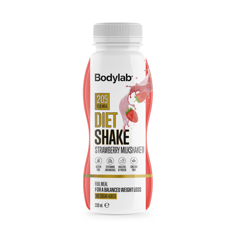 Brug Diet Shake Ready To Drink (330 ml) - Strawberry Milkshake til en forbedret oplevelse