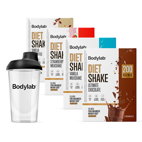 Bodylab Diet Shake - Abonnement<br/><small>Ingen bindingstid, opsigelsesperiode eller oprettelsesgebyr.</small>