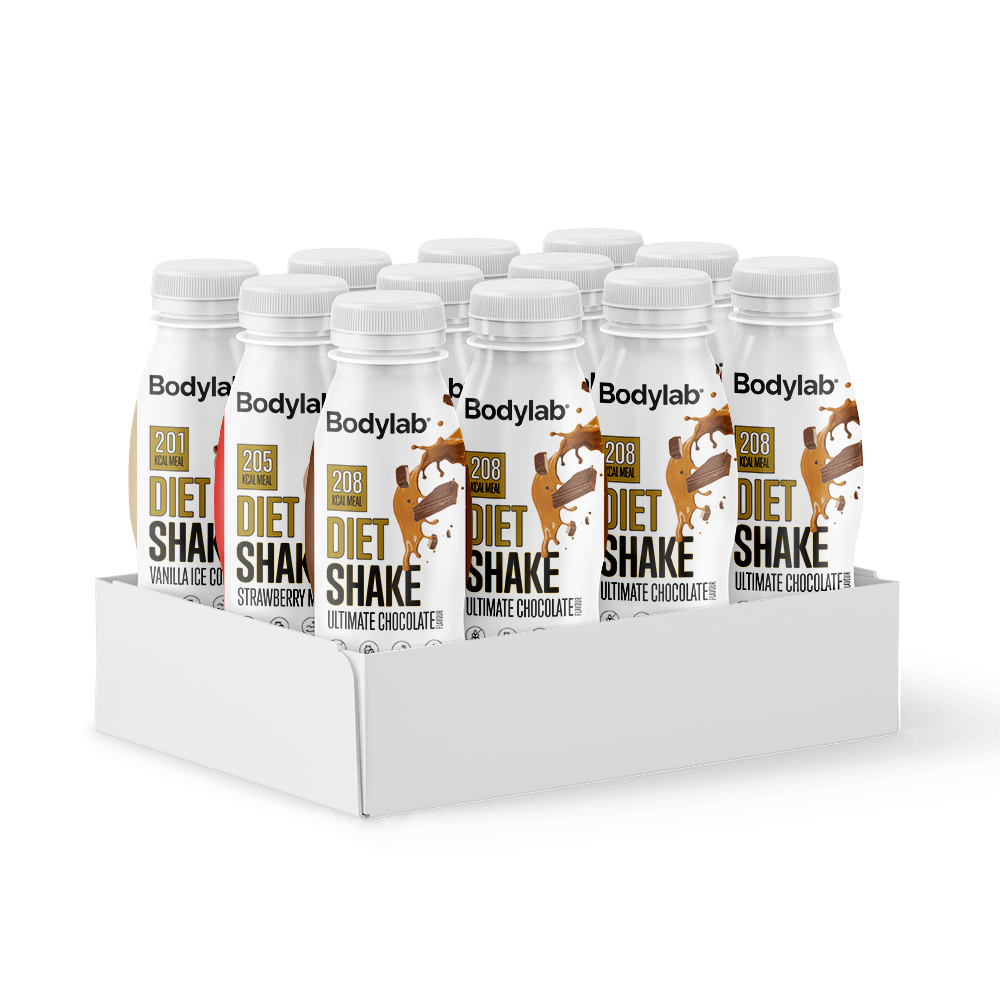 Køb Bodylab Diet Shake Ready To Drink (12 x 330 ml) – Mix Box