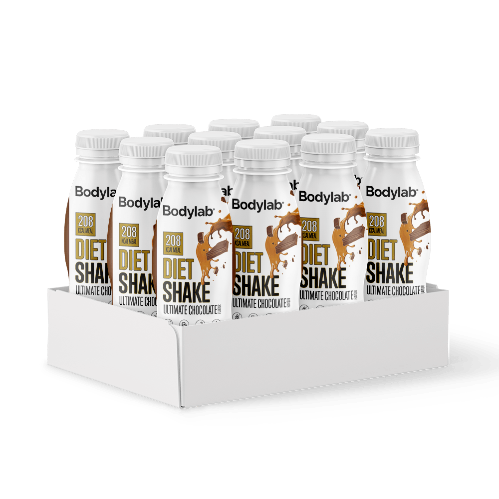 Køb Bodylab Diet Shake Ready To Drink (12 x 330 ml) – Ultimate Chocolate