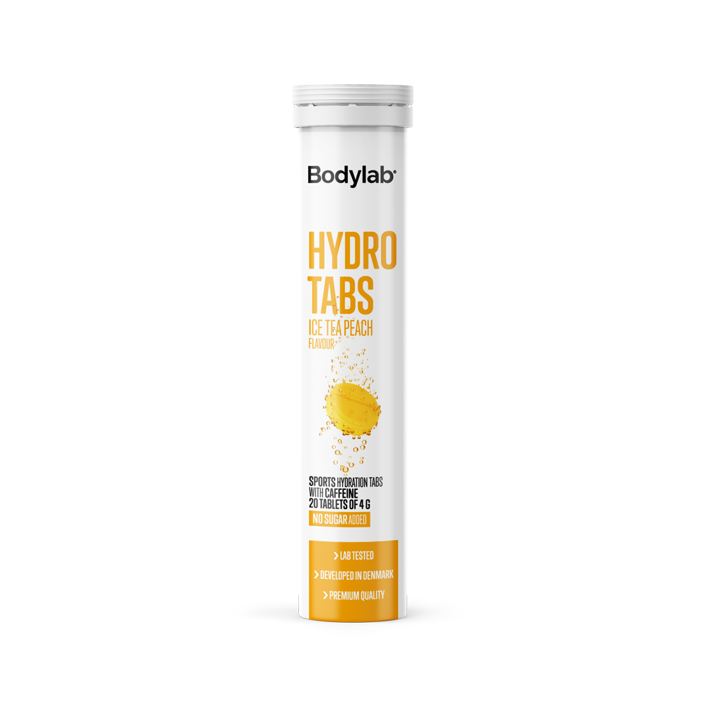 Brug Bodylab Hydro Tabs (1x20 stk) - Ice Tea Peach til en forbedret oplevelse