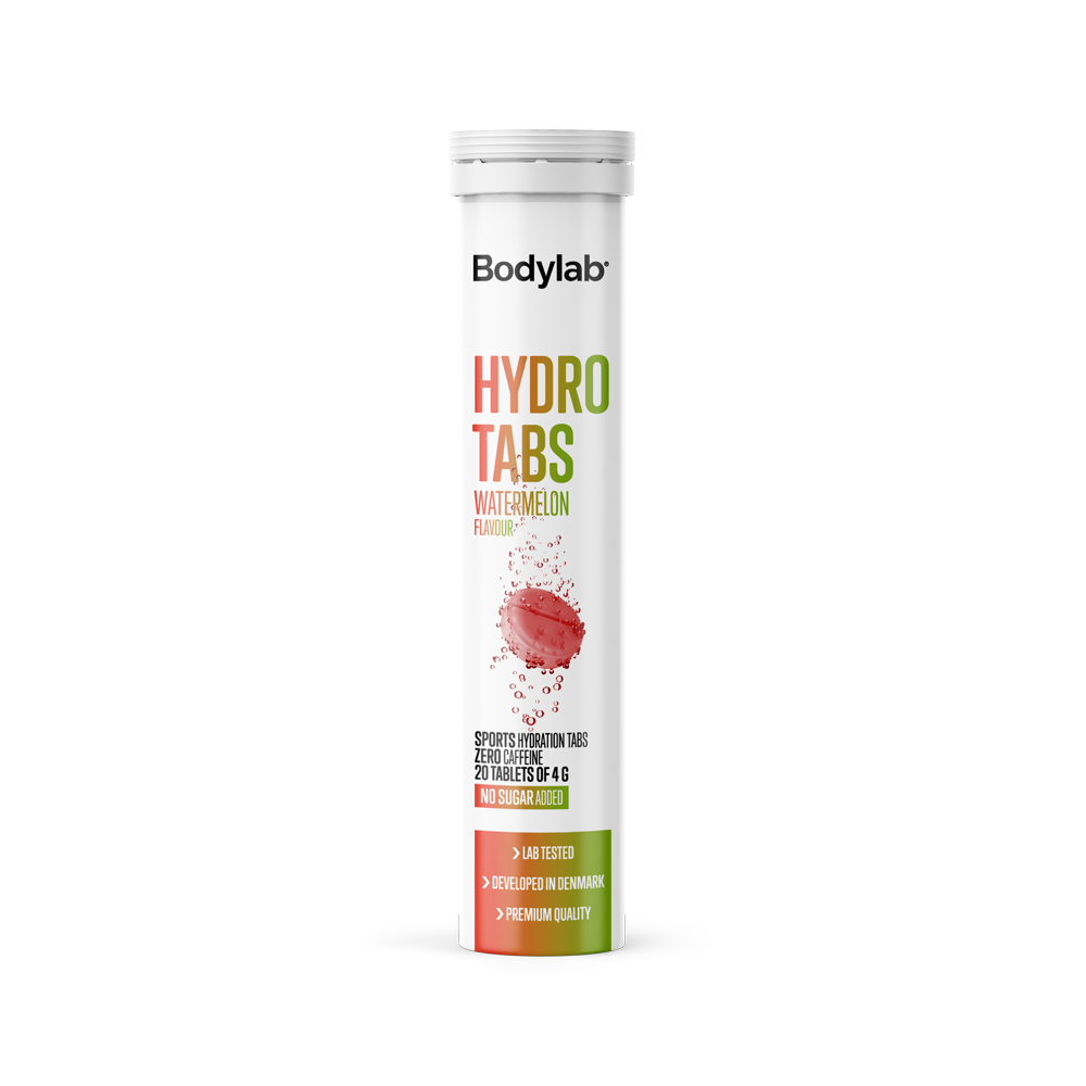 Brug Hydro Tabs (1x20 stk) - Watermelon (Koffeinfri) til en forbedret oplevelse