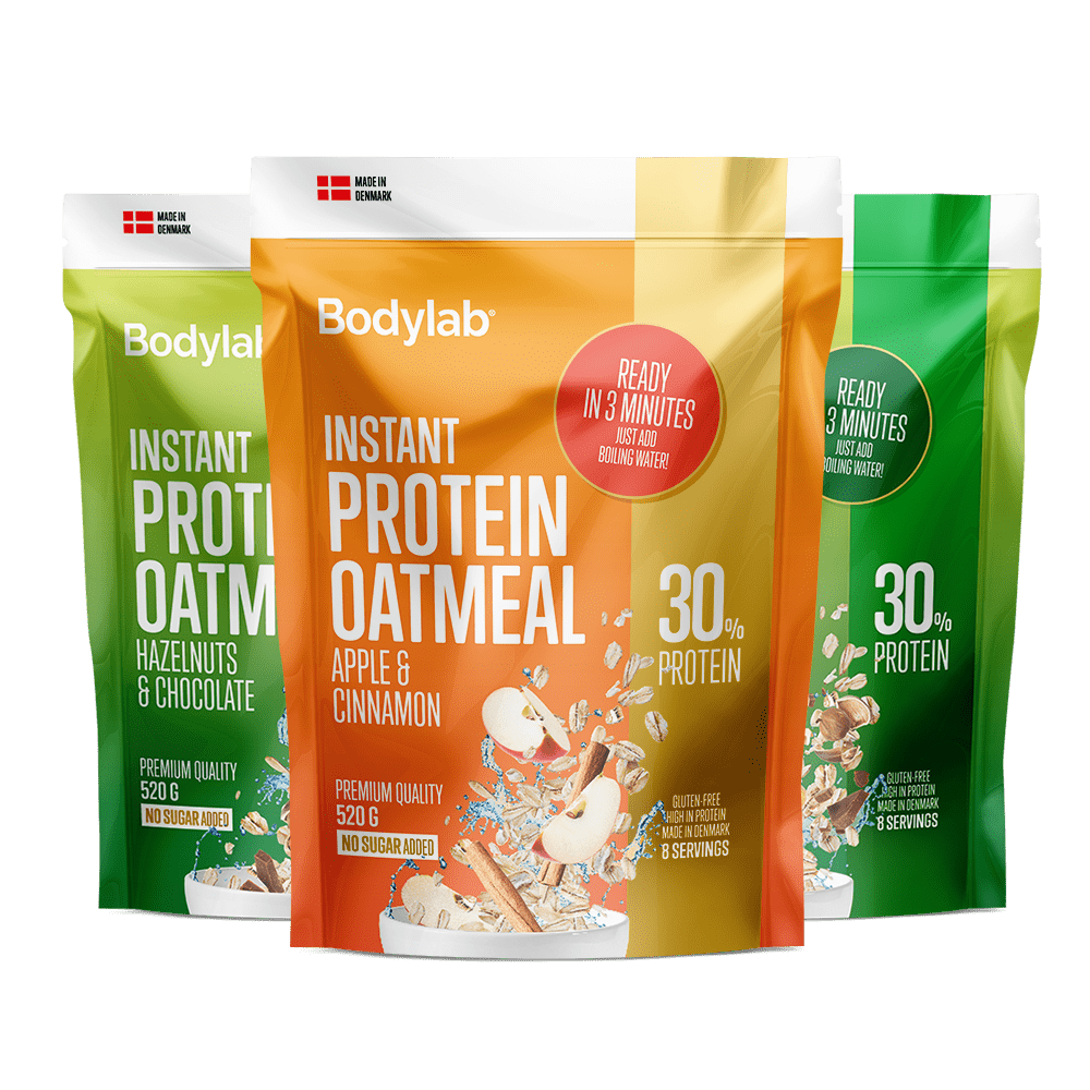 Køb Bodylab Instant Protein Oatmeal (520 g) - Pris 69.00 kr.