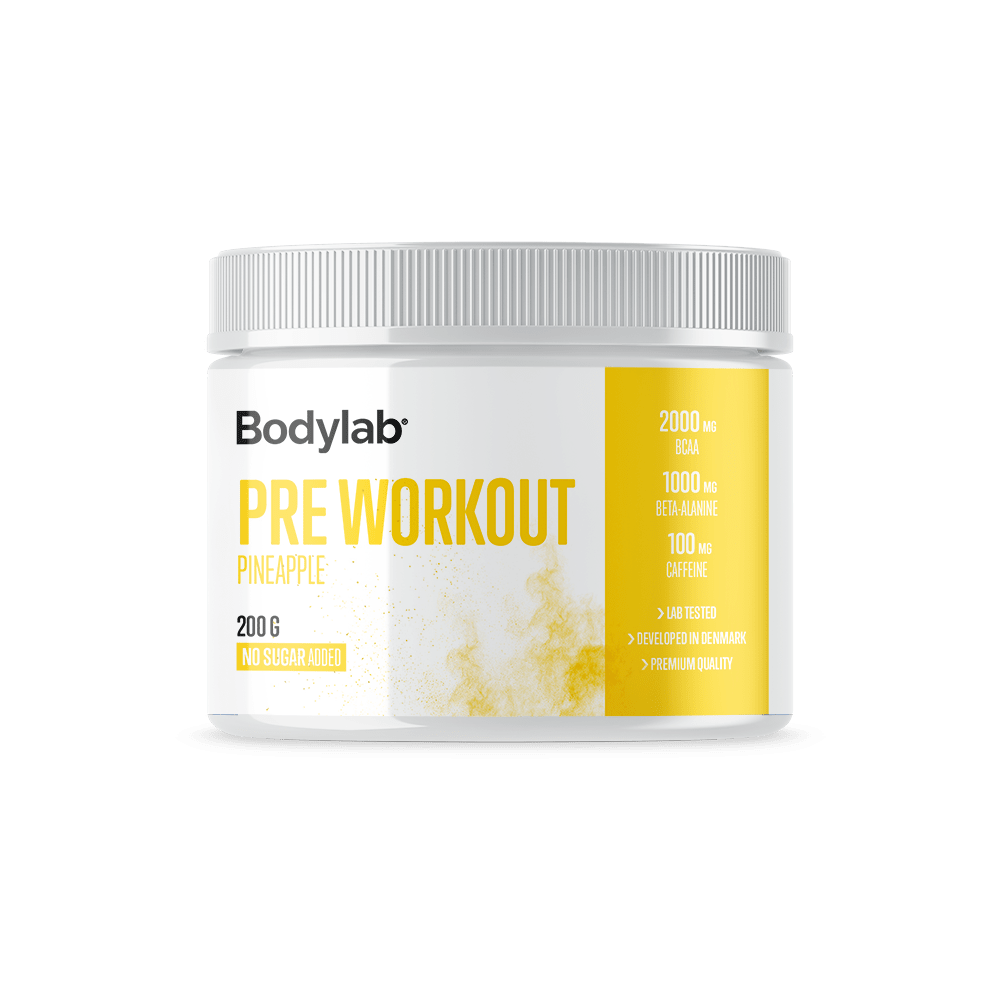 Pre Workout Pineapple (200 g) køb her! Bodylab