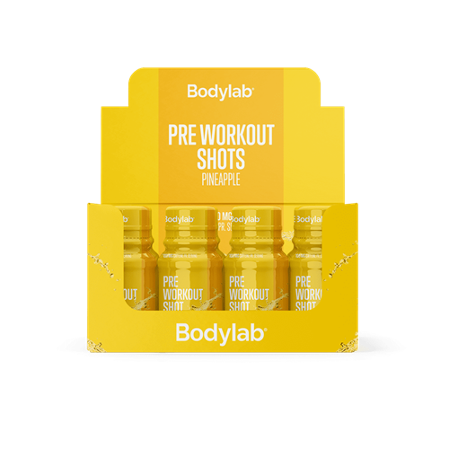 Bodylab Pre Workout Shot (12 x 60 ml) - Pineapple