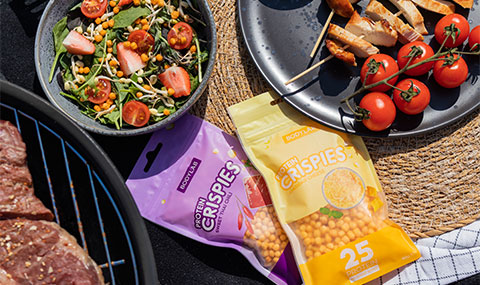 Salad with Protein Crispies