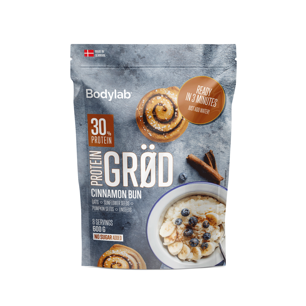 Brug Protein Grød (600 g) - Cinnamon Bun til en forbedret oplevelse