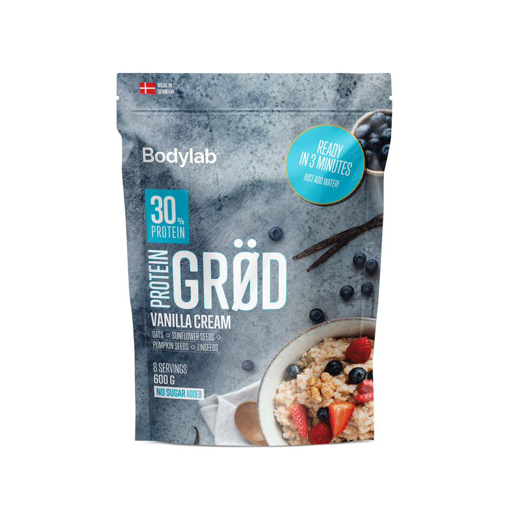 Brug Protein Grød (600 g) - Vanilla Cream til en forbedret oplevelse