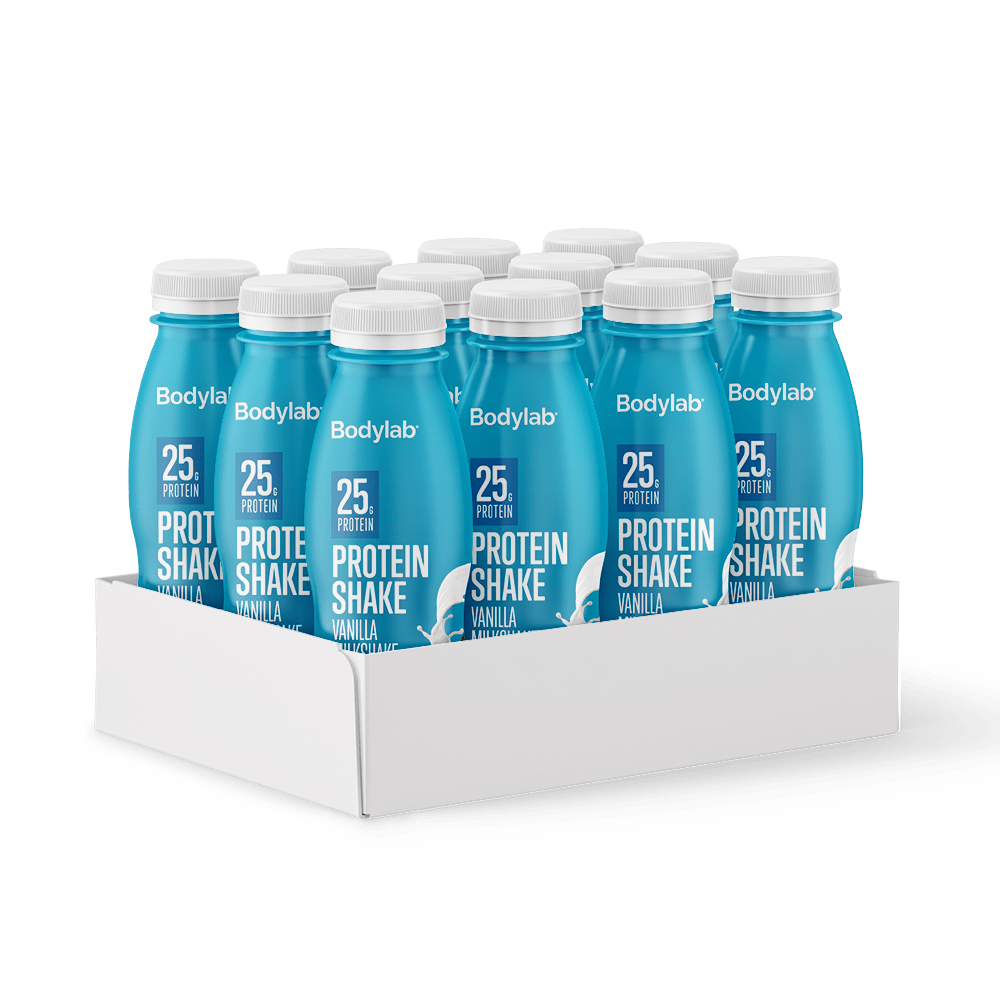 Køb Bodylab Protein Shake (12 x 330 ml) – Vanilla Milkshake