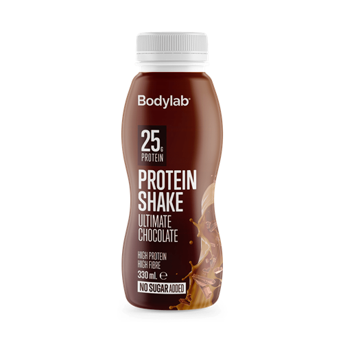Bodylab Protein Shake (330 ml) - Ultimate Chocolate (Bedst før 06-09-2025)