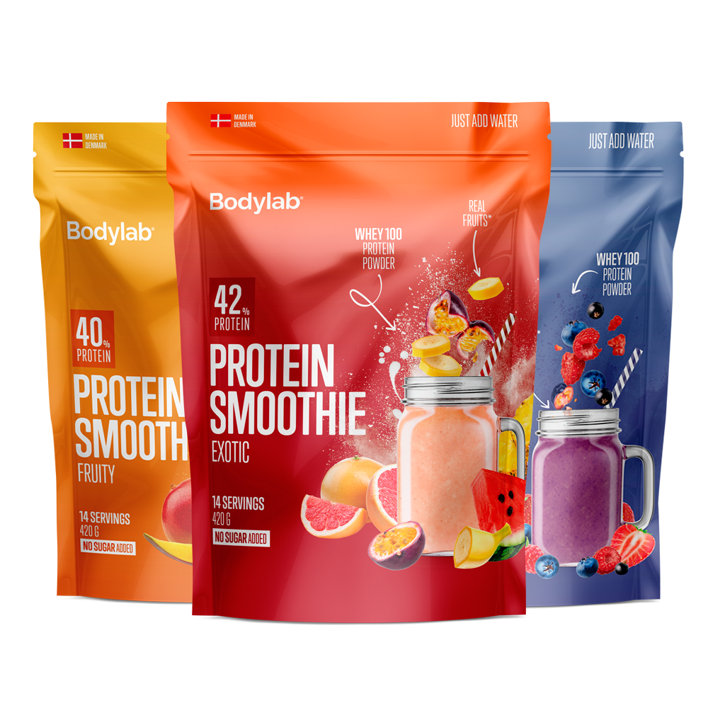 Brug Protein Smoothie (420 g) til en forbedret oplevelse