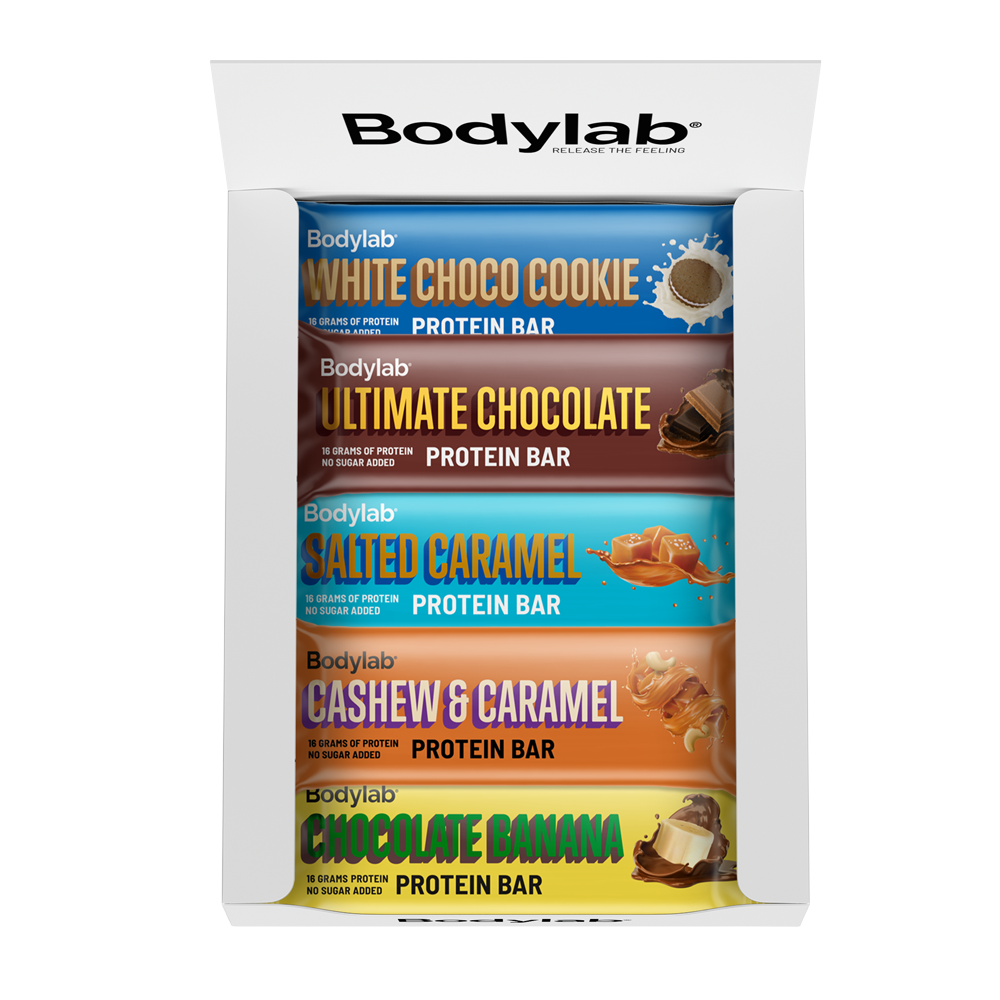 Køb Bodylab Protein Bar (12 x 55 g) - Mixbox - Pris 239.00 kr.