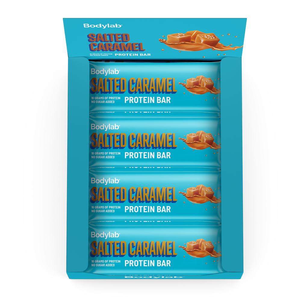 Brug Protein Bar (12 x 55 g) - Salted Caramel til en forbedret oplevelse