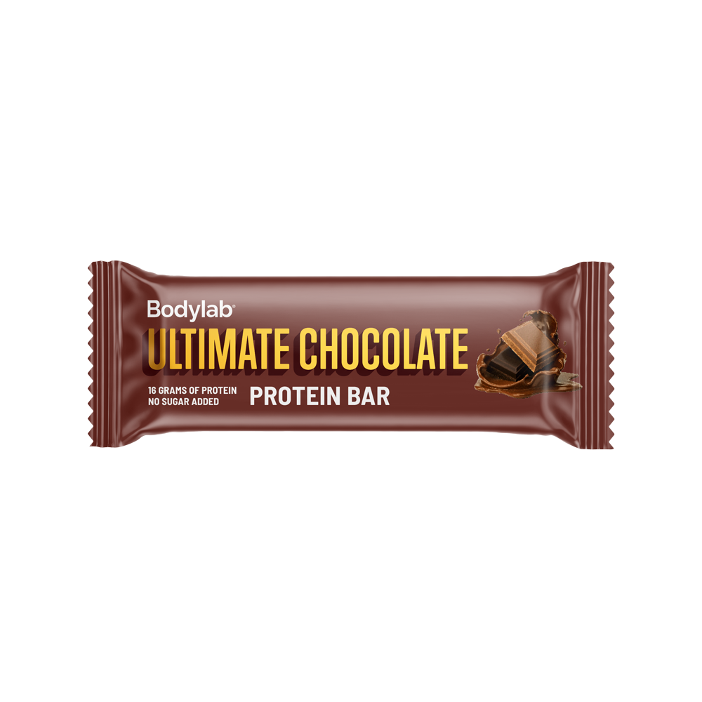 Køb Bodylab Protein Bar (55 g) - Ultimate Chocolate - Pris 25.00 kr.