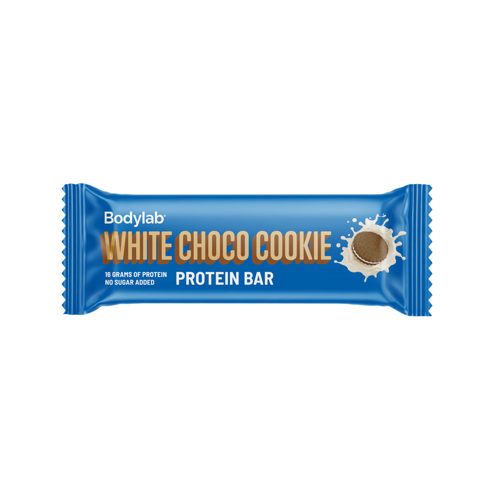 Brug Protein Bar (55 g) - White Choco Cookie til en forbedret oplevelse