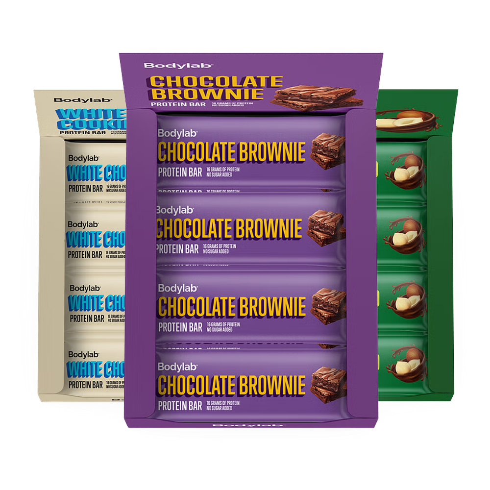 Brug Protein Bar (12 x 55 g) til en forbedret oplevelse