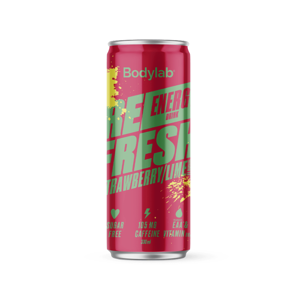 Bodylab Refresh Energy Drink (330 ml) - Strawberry/Lime