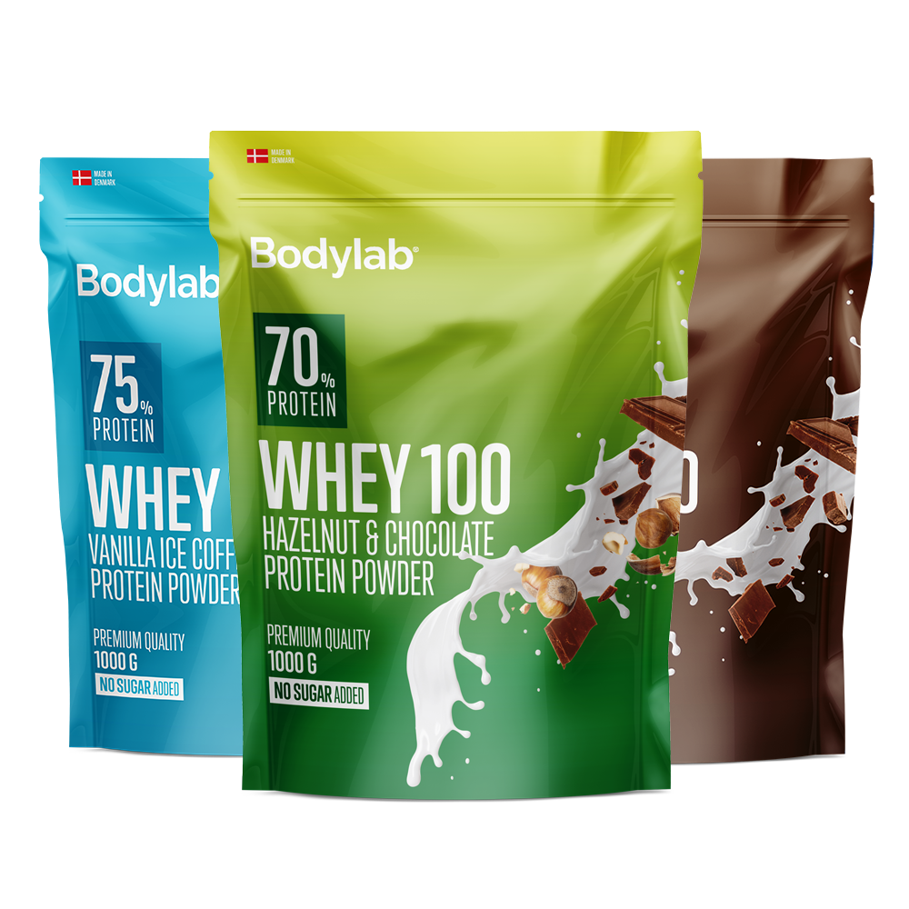 Brug Whey 100 (1 kg) til en forbedret oplevelse